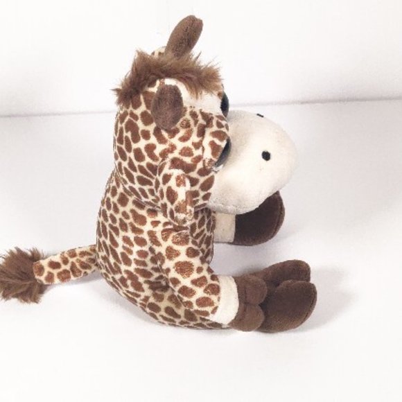 Petting Zoo 1994 Giraffe Large Eyes Plush Toy 11" - Picture 5 of 7